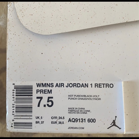Air Jordan 1 Retro punch Brand new - Picture 5 of 5